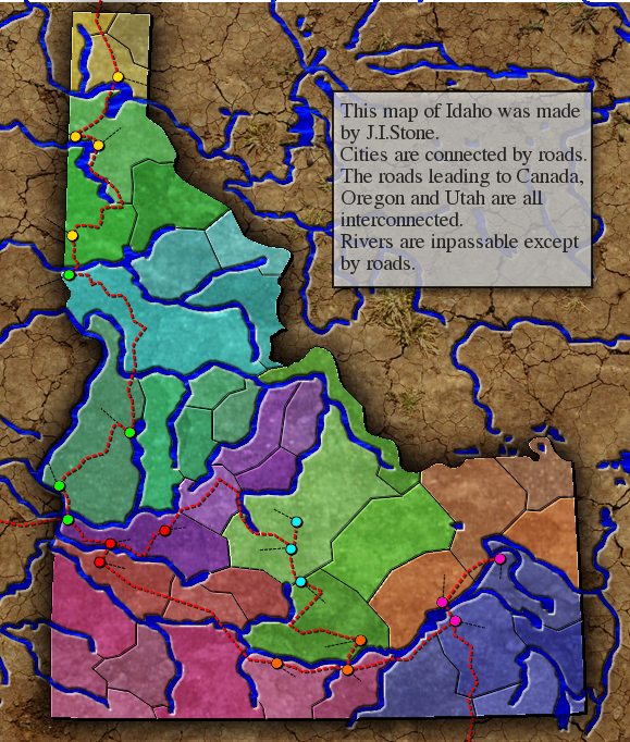 the map